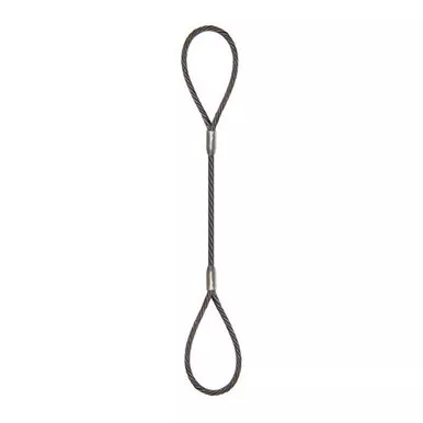 1-1/4" x 30 ft BLP-100 Eye & Eye Wire Rope Sling - 30000 lbs WLL