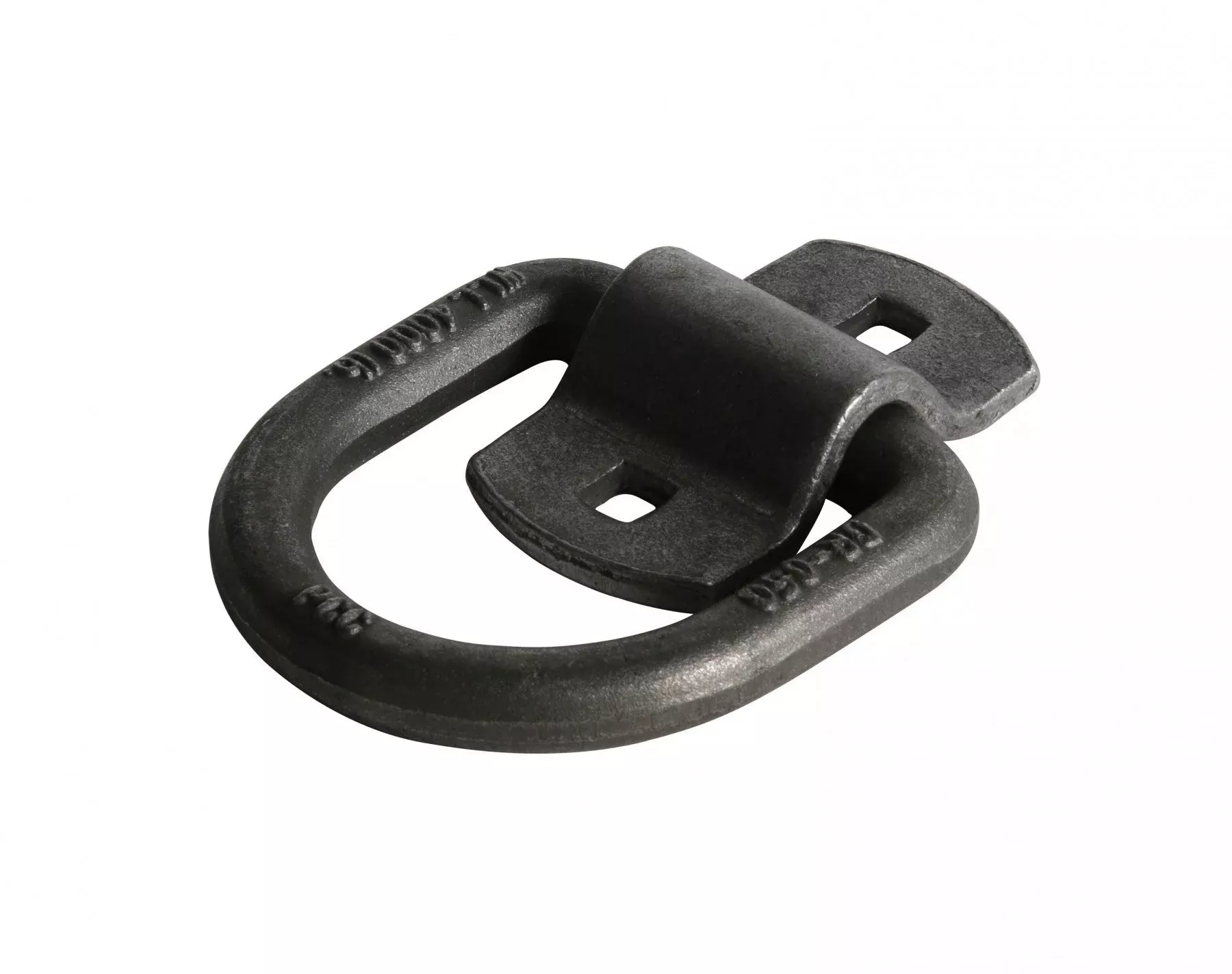 1/2" Forged Heavy-Duty Bolt-On D-Ring, Grey - 4,000 lbs.