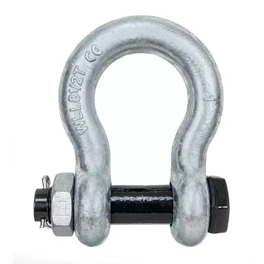 1-3/4" Bolt Type Anchor Shackle - 25 Ton WLL