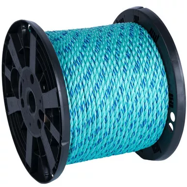 1" 3-Strand Polyolefin Rope - 600' Spool