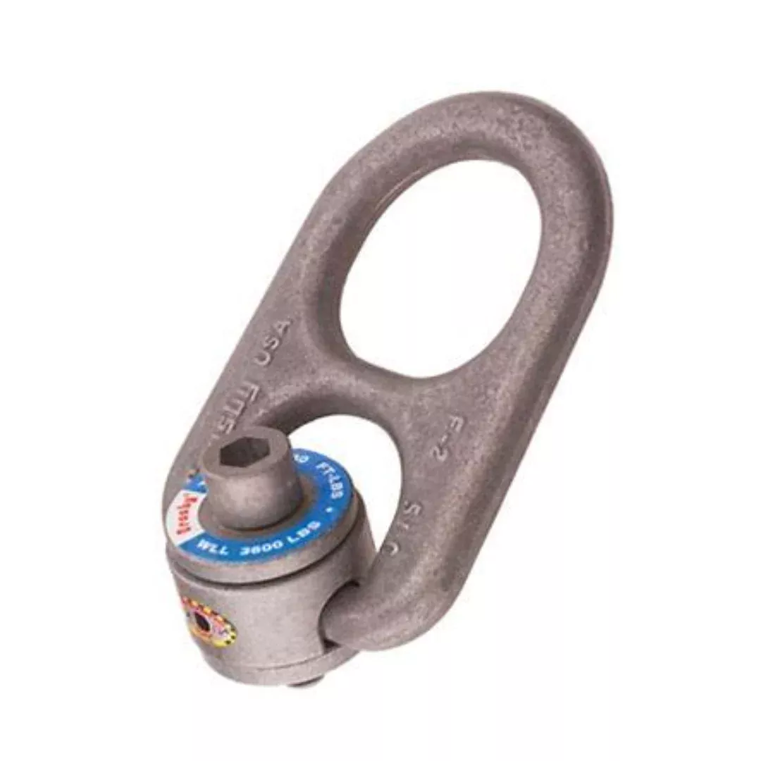 1.50-6 X 5.5, Crosby HR1000CT COLD-TUFF UNC Heavy Lift Swivel Hoist Rings, 20000lb capacity