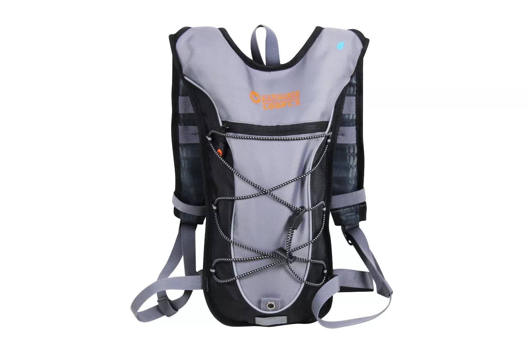 1.5L Loop Hydration Trekker Backpack with Adjustable Chest and Shoulder Straps, Zipped Storage Pockets