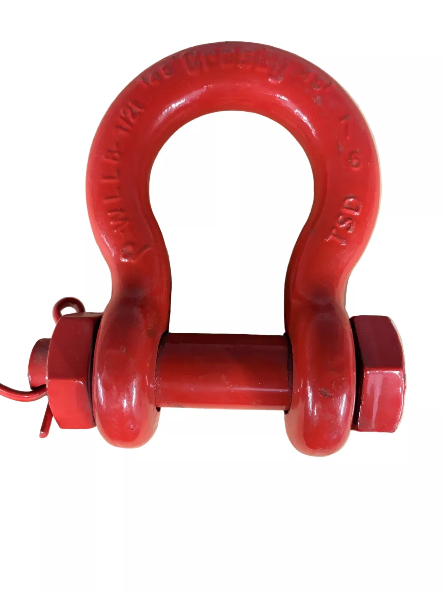 1" S-2130 CROSBY S.C.SAFETY SHACKLE - 8-1/2T
