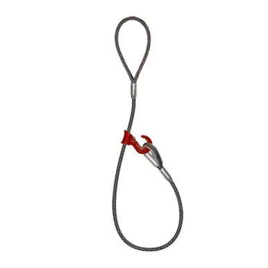 1" x 15 ft BLP-138 Sliding Choker Wire Rope Sling - 11000 lbs WLL