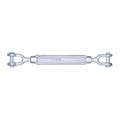 1" x 24" Forged Jaw & Jaw Turnbuckle - 10000 lbs WLL