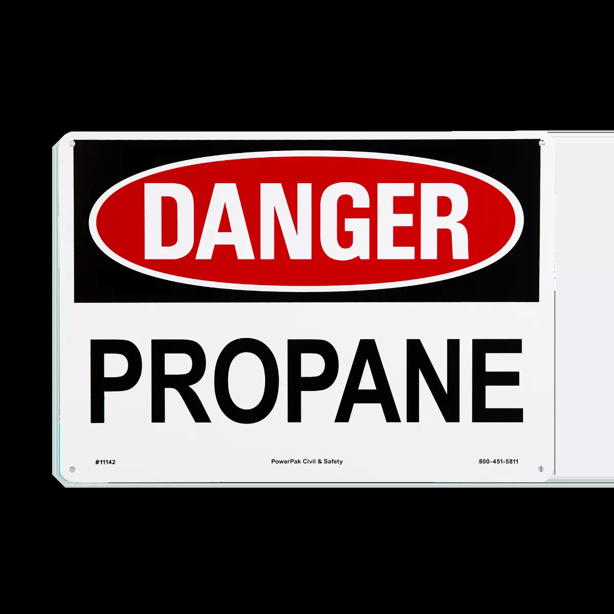 10 x 14 Danger Sign - Propane