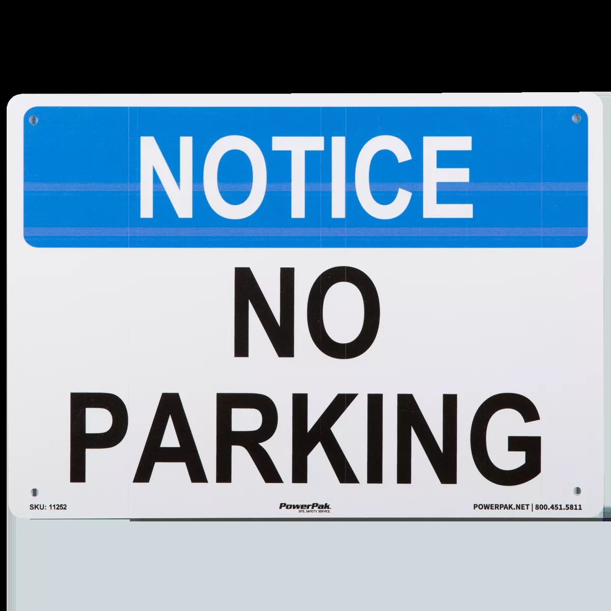 10 x 14 NOTICE - NO PARKING