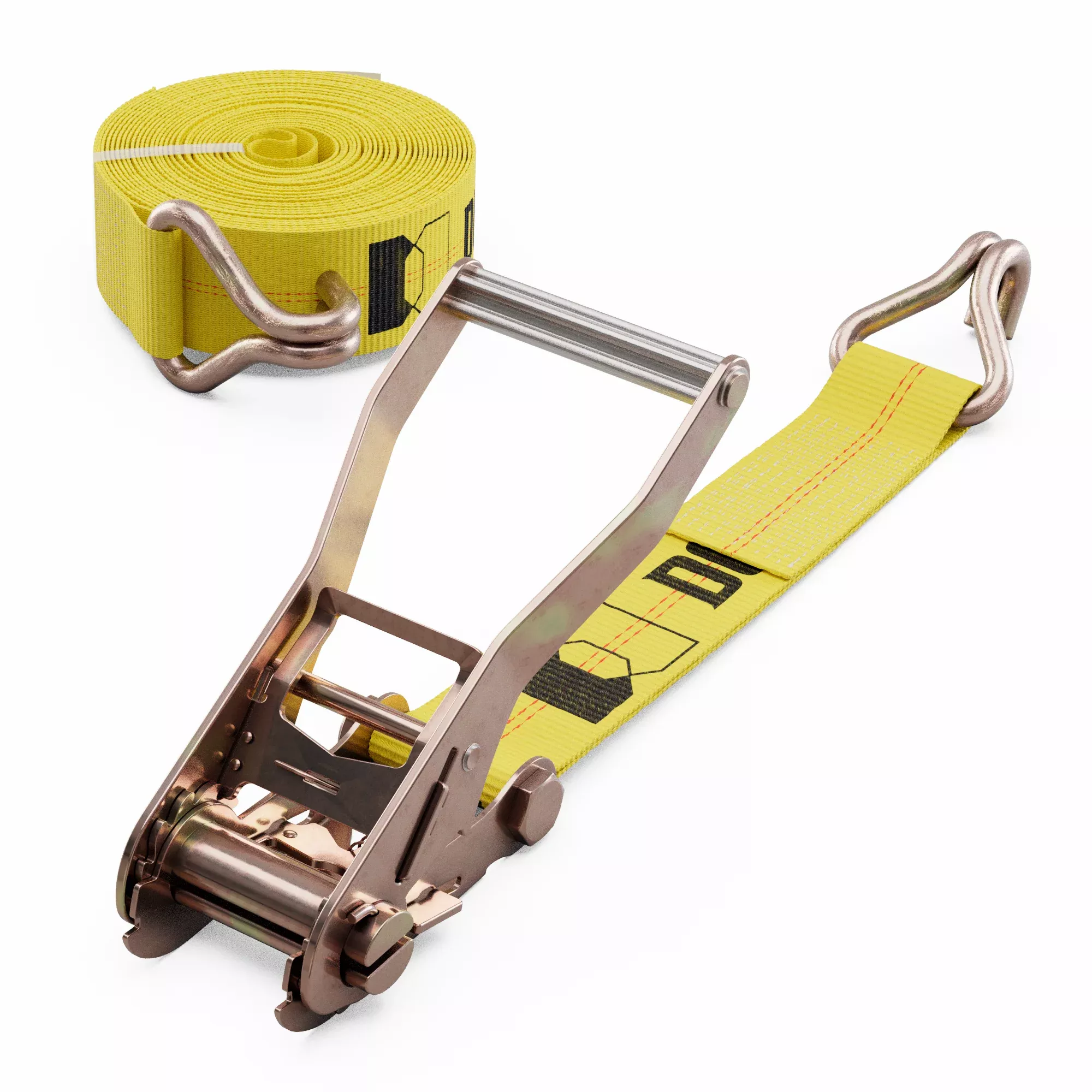 2 inch Ratchet Strap with Wire Hooks