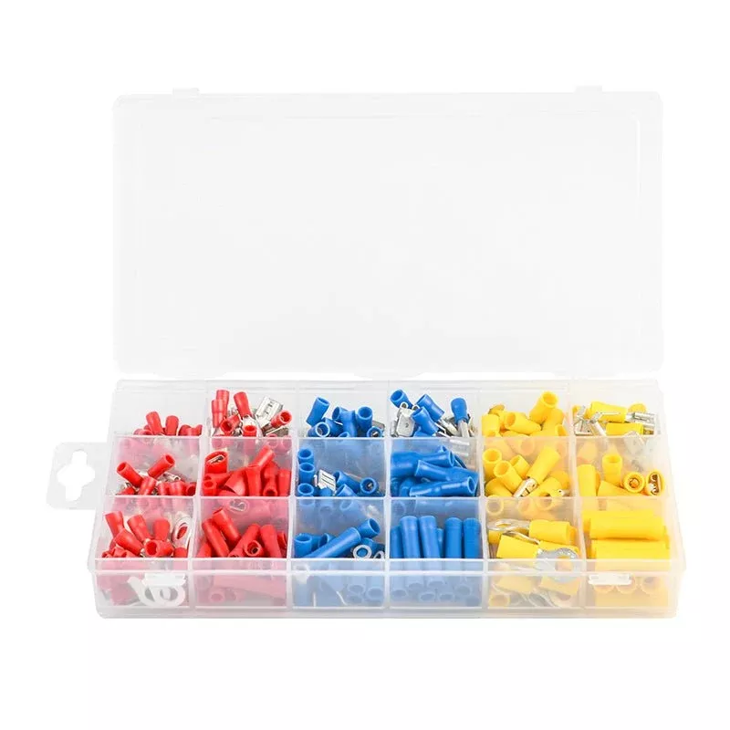 285PCS Insulated Butt, Spades, Rings Connectors from AWG22-10