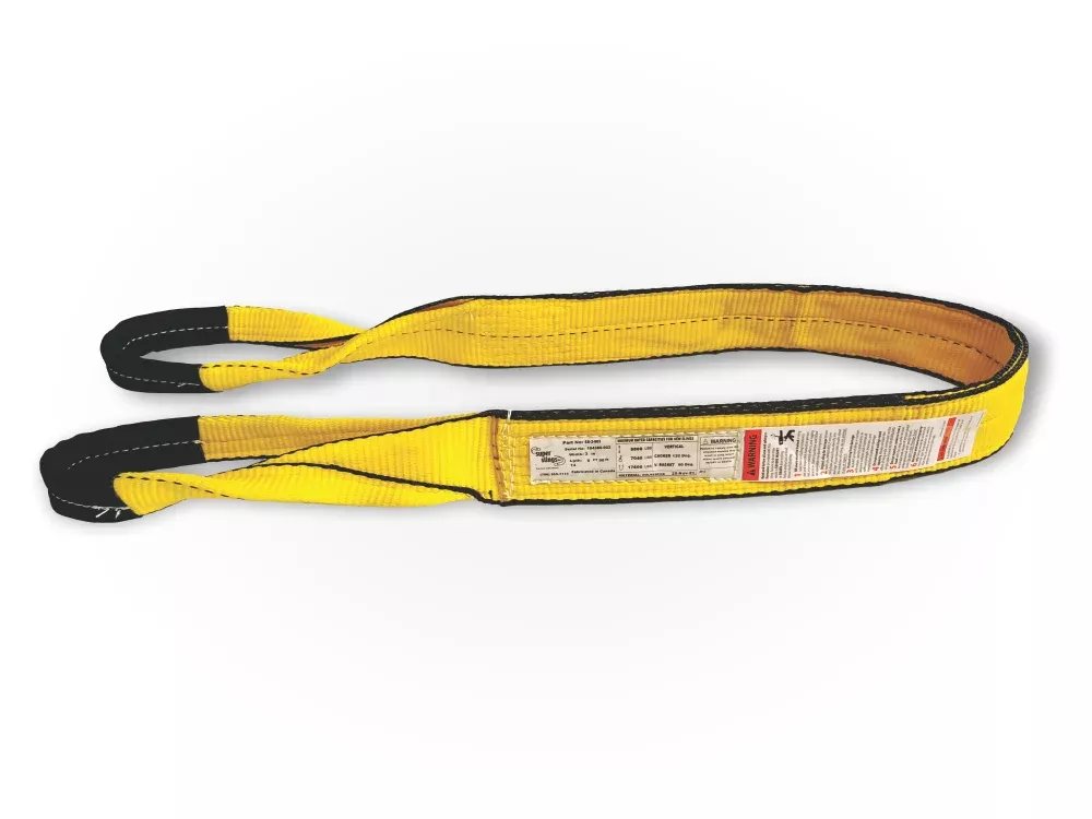 3"POLYESTER WEB SLING (2PLY) - TWISTED EYE
