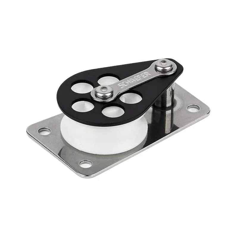 3 Series Flat Base/Alum Cheek/Delrin Sheave 303-09