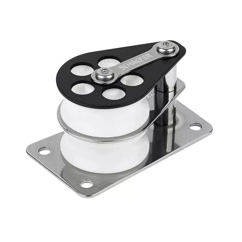 3 Series Flat Base/Dbl/Alum Cheek303-29