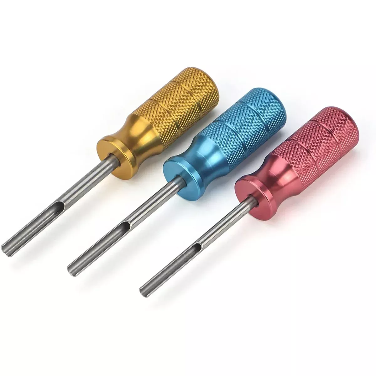 3PCS Deutsch Contact Removal Tools, Terminal Extraction Tool Kit for 14 to 24 Gauge Deutsch Solid Contacts