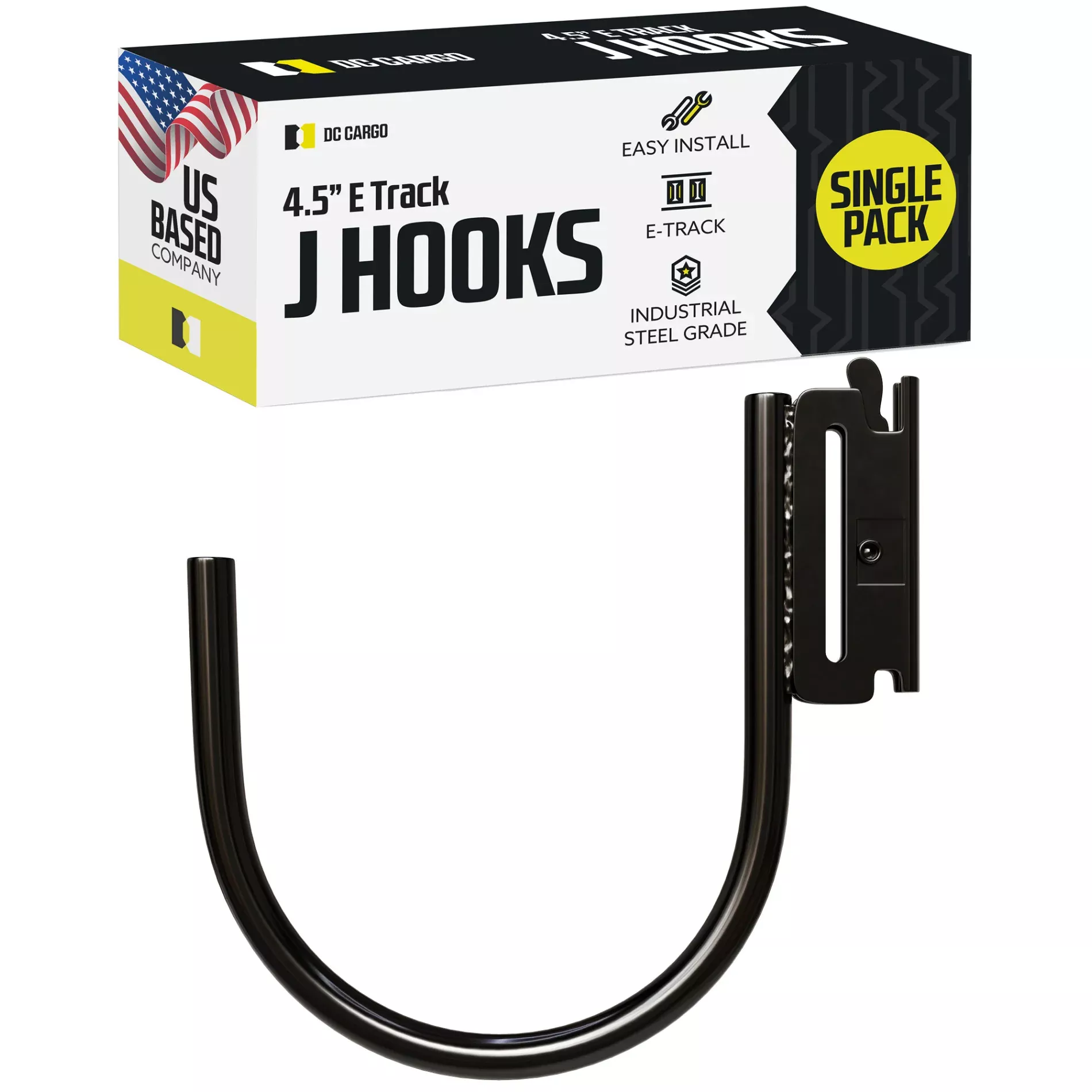 4.5" J-Hook E trackTrailer Fitting