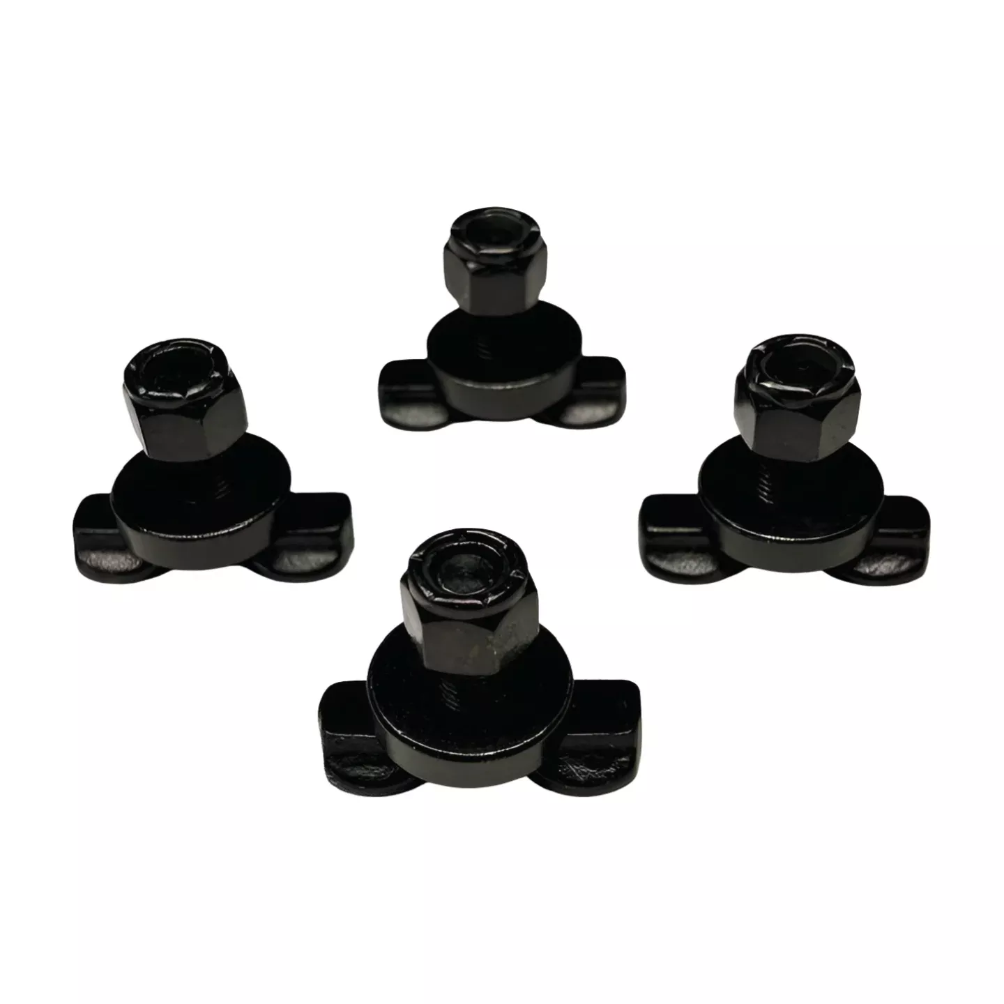 (4-Pack) Double Lug Threaded Stud Fitting - 5,500 LBS. BS