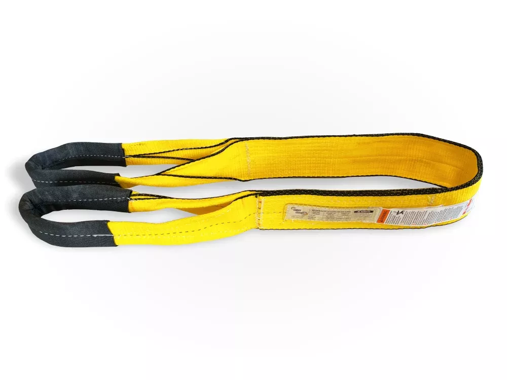 4"POLYESTER WEB SLING (2PLY) - TWISTED EYE