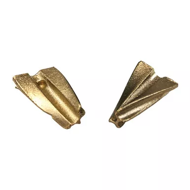 #8 Bronze Spiral Wedges - 1" Wire Rope