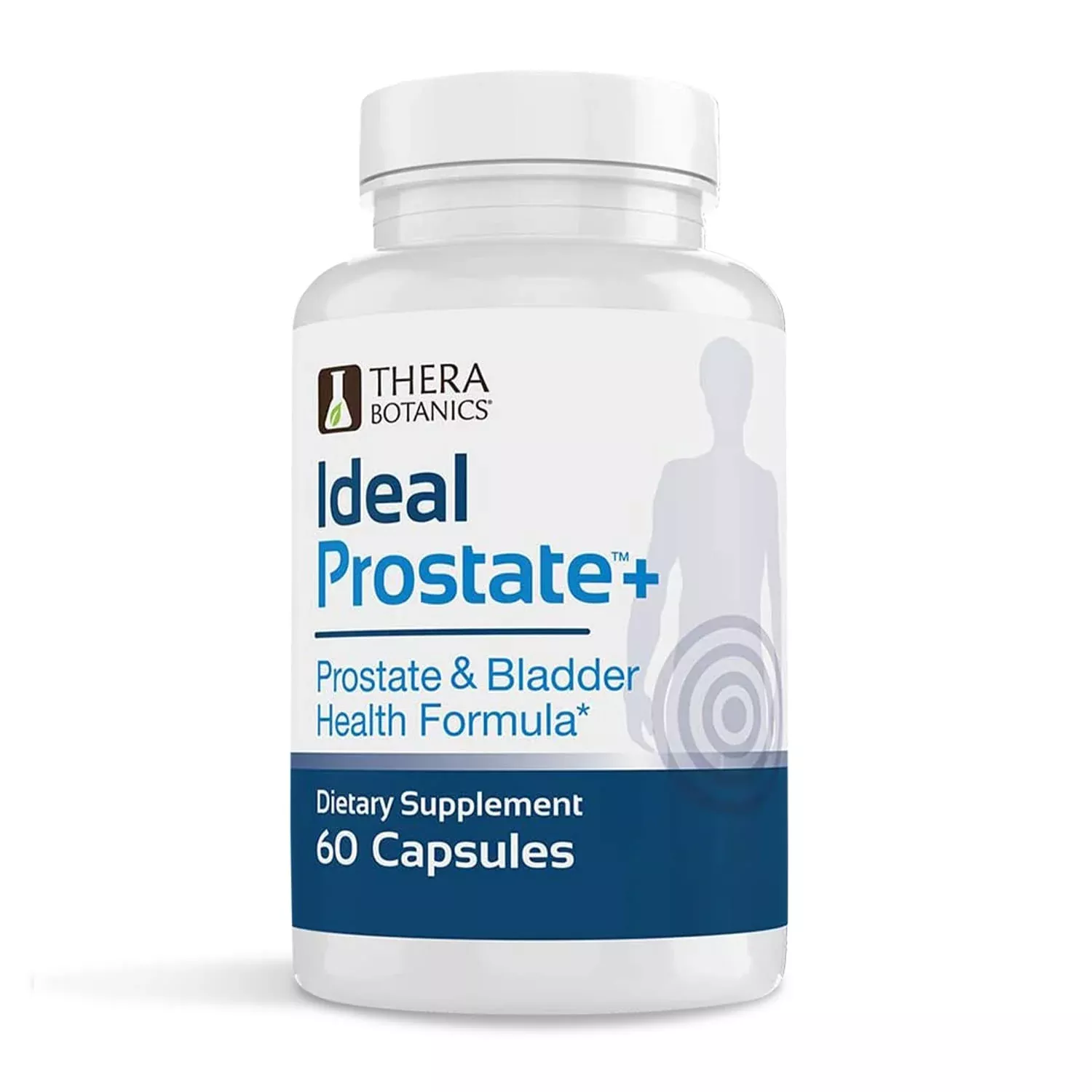 Advanced Men's Prostate Support by Ideal Prostate Plus with Saw Palmetto, Lycopene and More for Natural Relief (Pack of 2)
