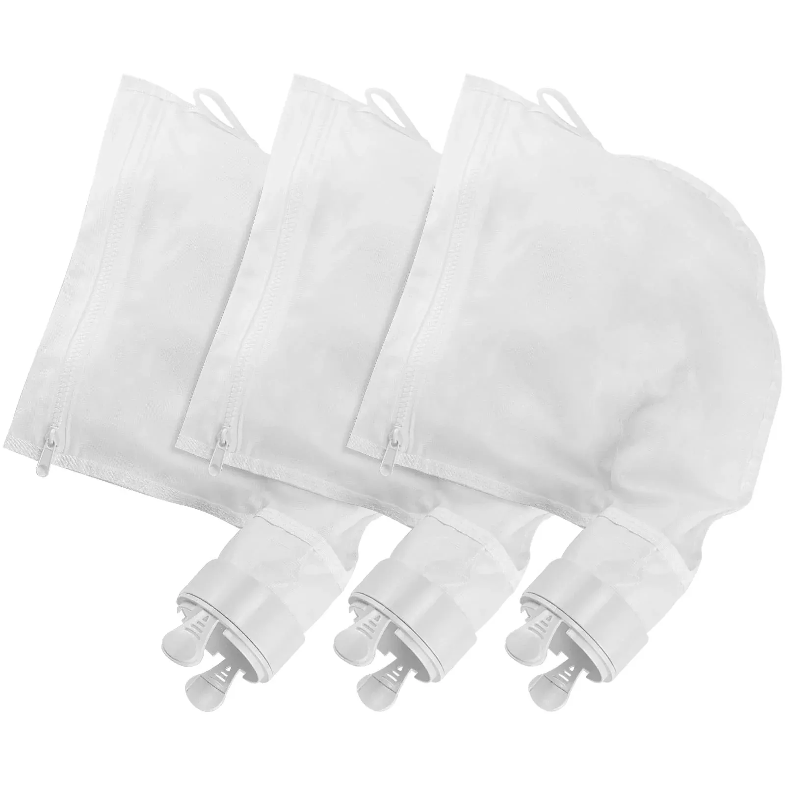 AMI PARTS 3 Pack Pool Cleaner Bags with Zipper, Universal Replacement Leaf Bags Fits for Po.laris 280 480 K13 K16