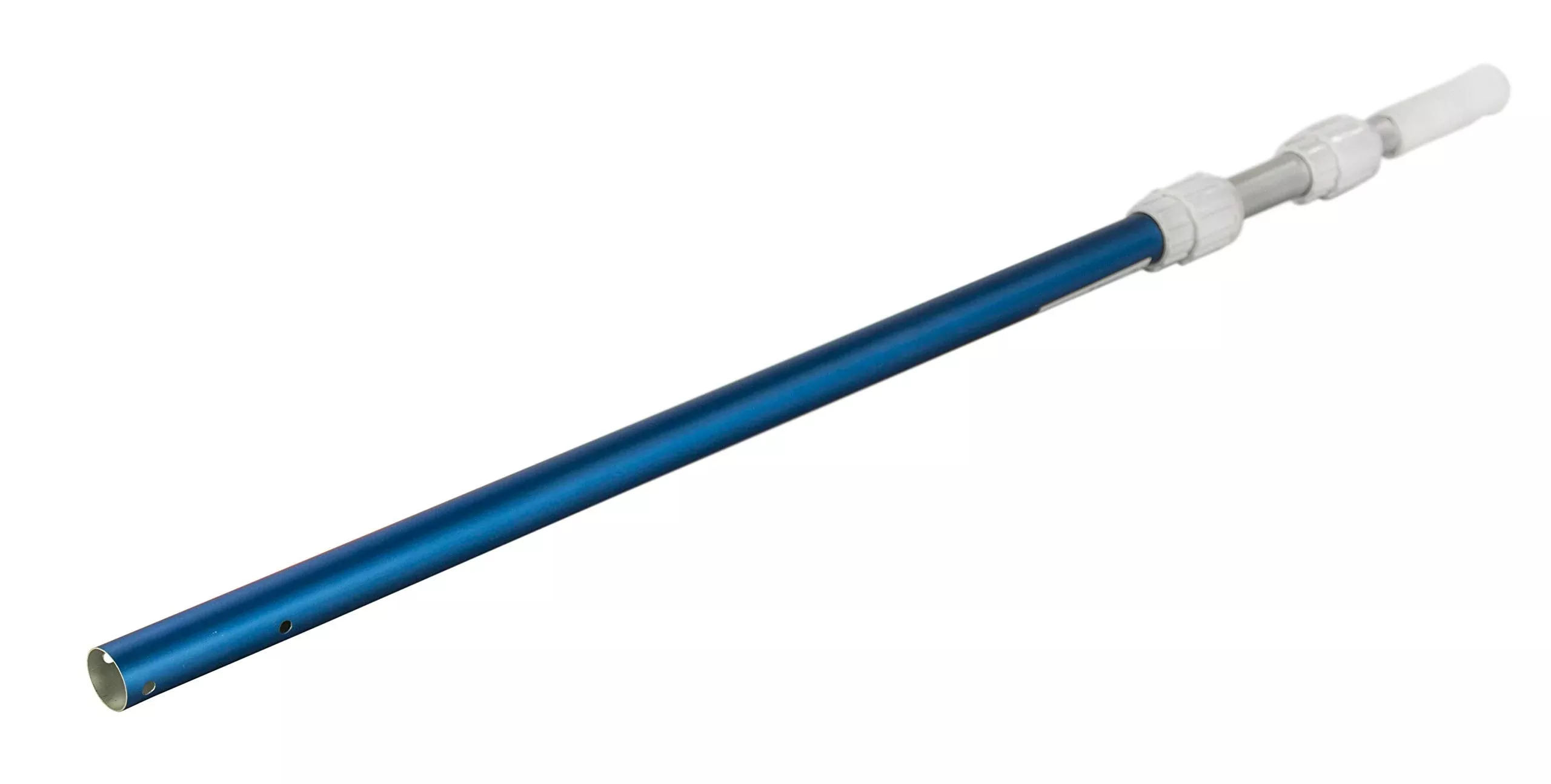 Aqua Select 7-21 Foot Telescoping Pool Vacuum Pole | Heavy Duty Aluminum Pole for Leaf Skimmers, Pool Brushes and Vacuum Heads | Expandable Swimming Pool Pole
