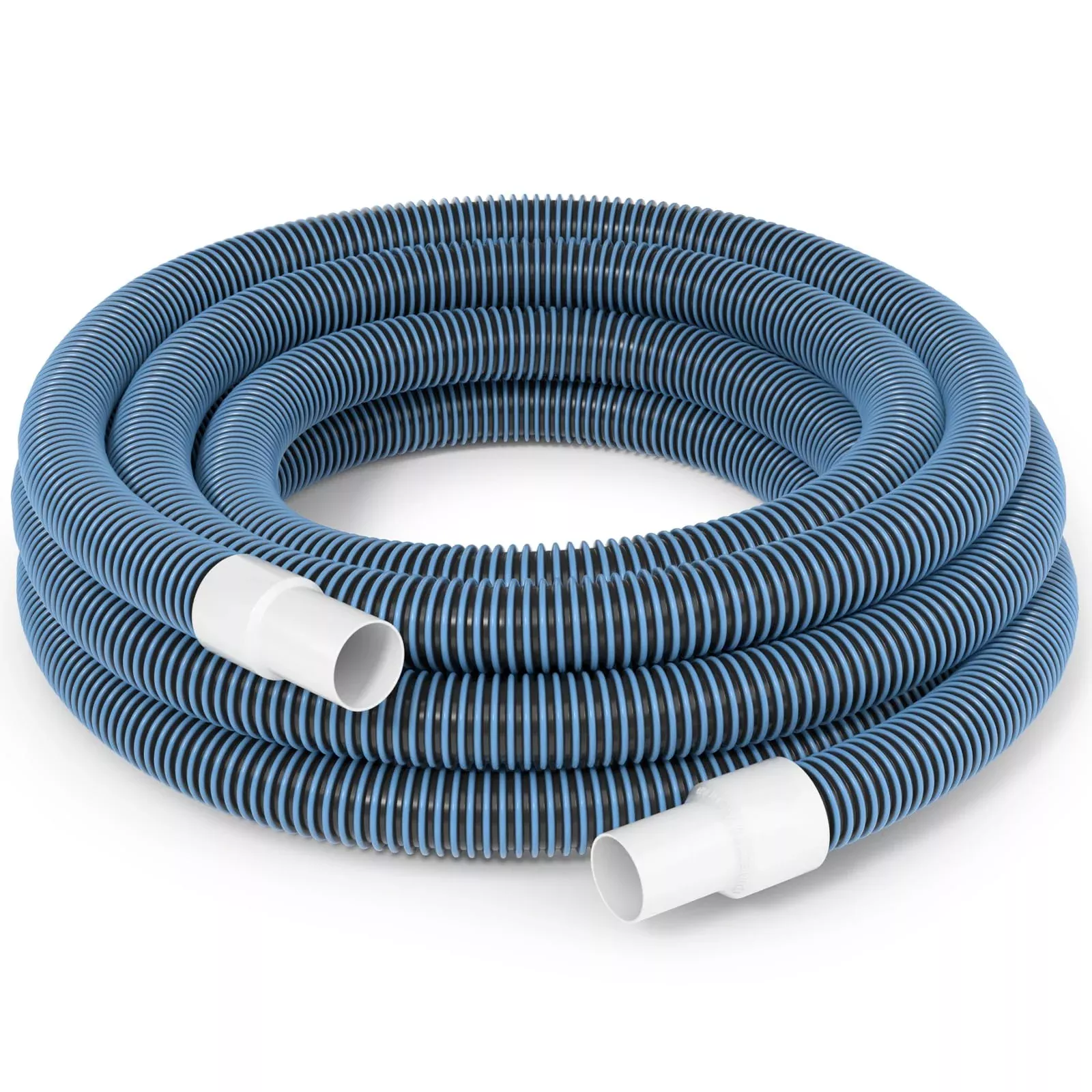 BEWAVE Pool Vacuum Hose, Above /In Ground Manual Heavy Duty Swimming Pool Hose with Swivel Cuff, 1-1 /2 In x 30 Ft