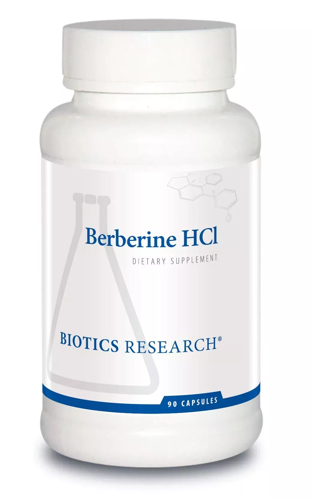 BIOTICS RESEARCH Berberine HCl, Botanical Berberine Supplement 500mg Per Serving - Supports Heart Health, Immune System, Healthy GI, Healthy Cholesterol, Gluten Free - 90 Capsules