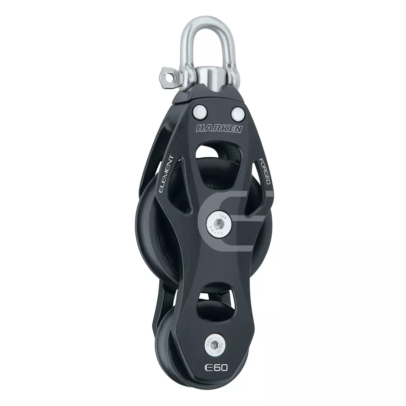 Harken 60 mm Aluminum Element Fiddle Block — Swivel - #6262