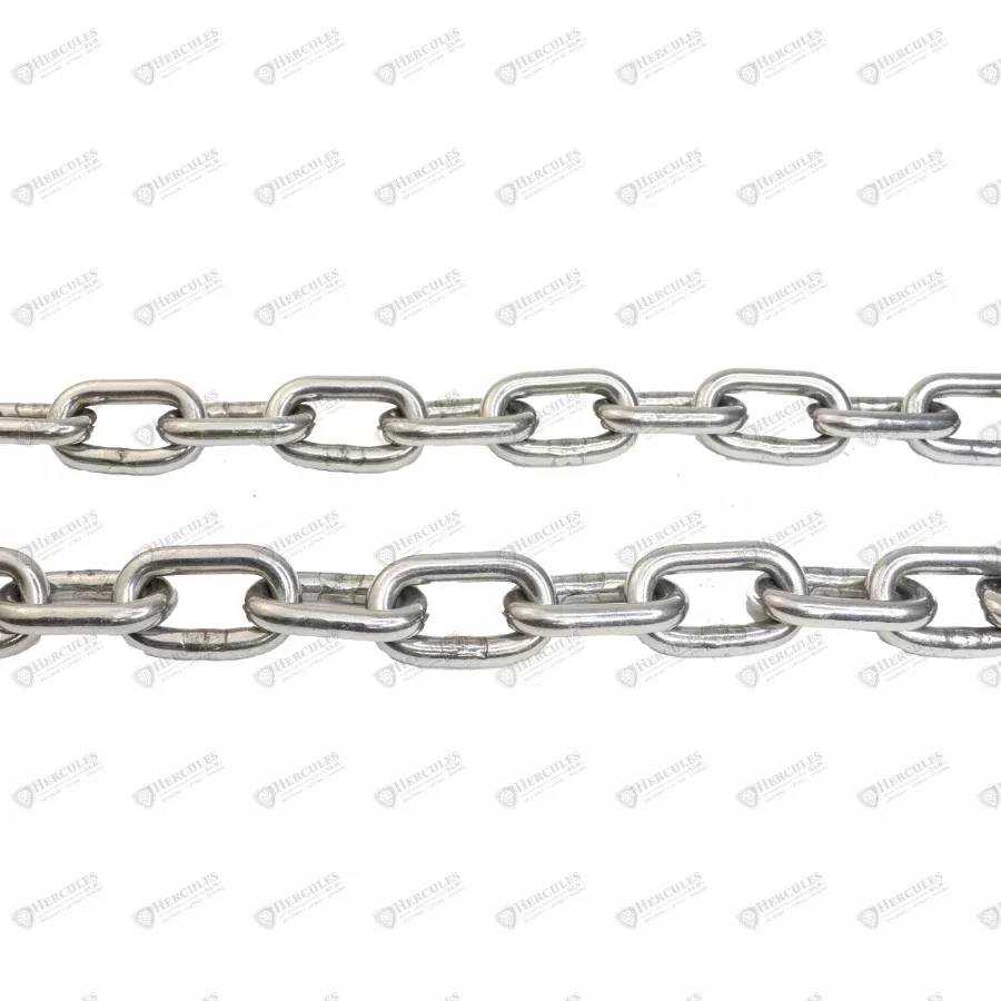 HERC 316 Stainless Steel Regular Link Chain - 3/16 in