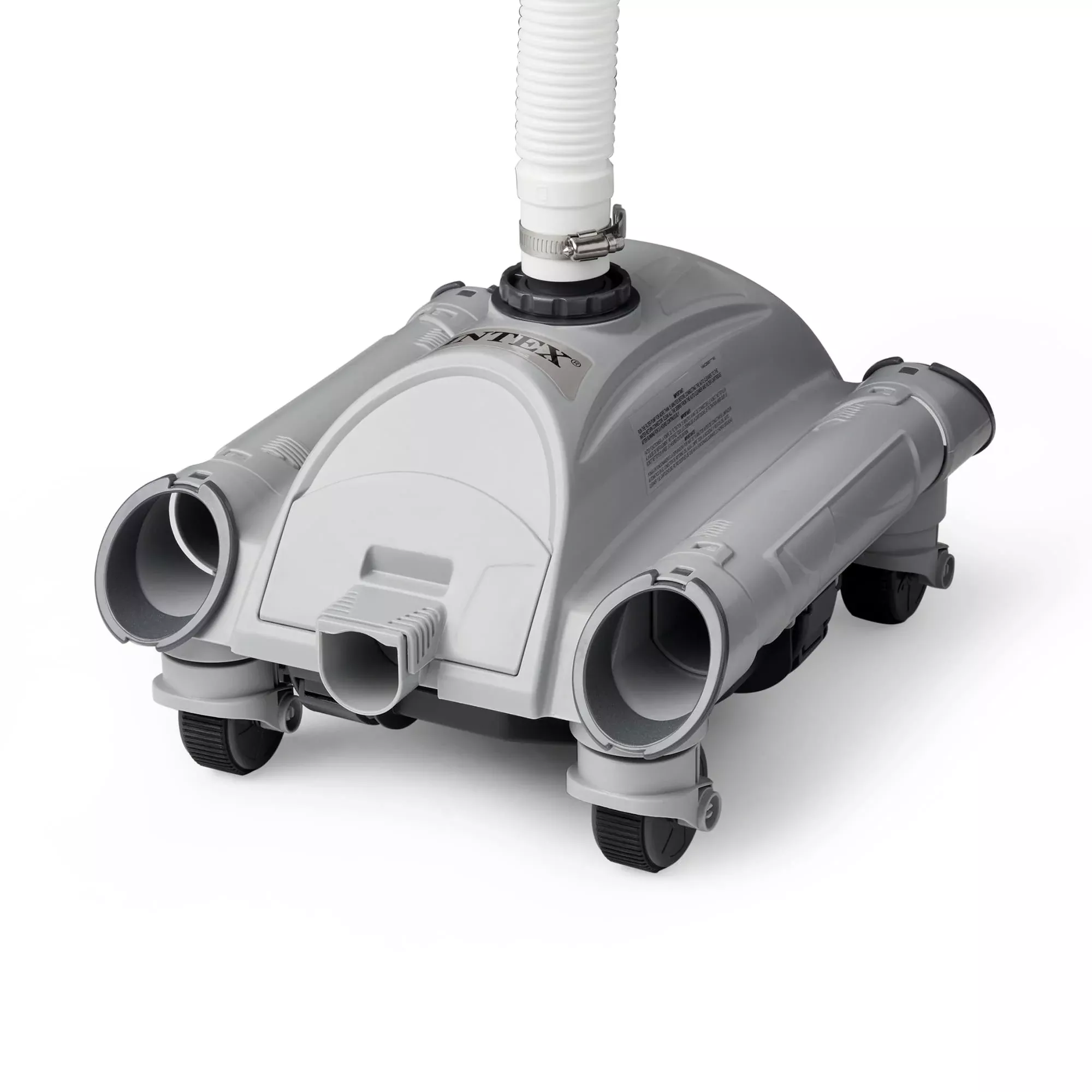 Intex 28001E Above Ground Pool Automatic Pool Cleaner Pressure Side Vacuum Cleaner with 24 Foot 7 Inch Hose for Intex Pools Only w / a 1.5 Inch Fitting