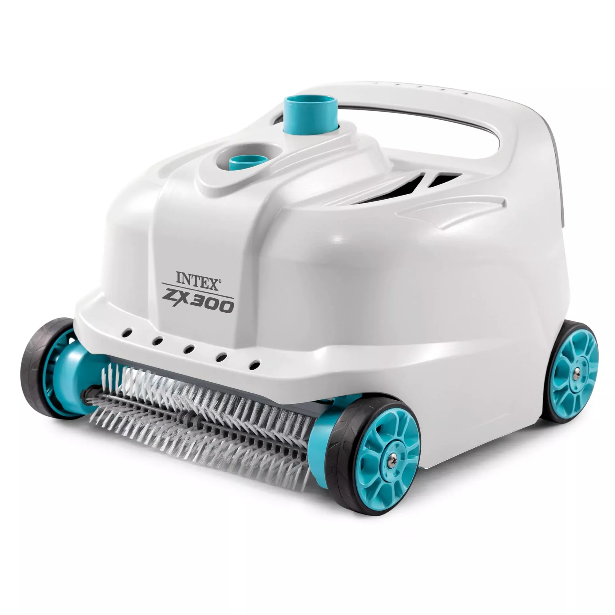 INTEX Deluxe Pressure-Side Above Ground Automatic Pool Cleaner Vacuum - for Bigger Pools – Cleans Pool Floors and Walls – Removes Debris – Removable Filter Tray – 21ft Tangle Free Hose