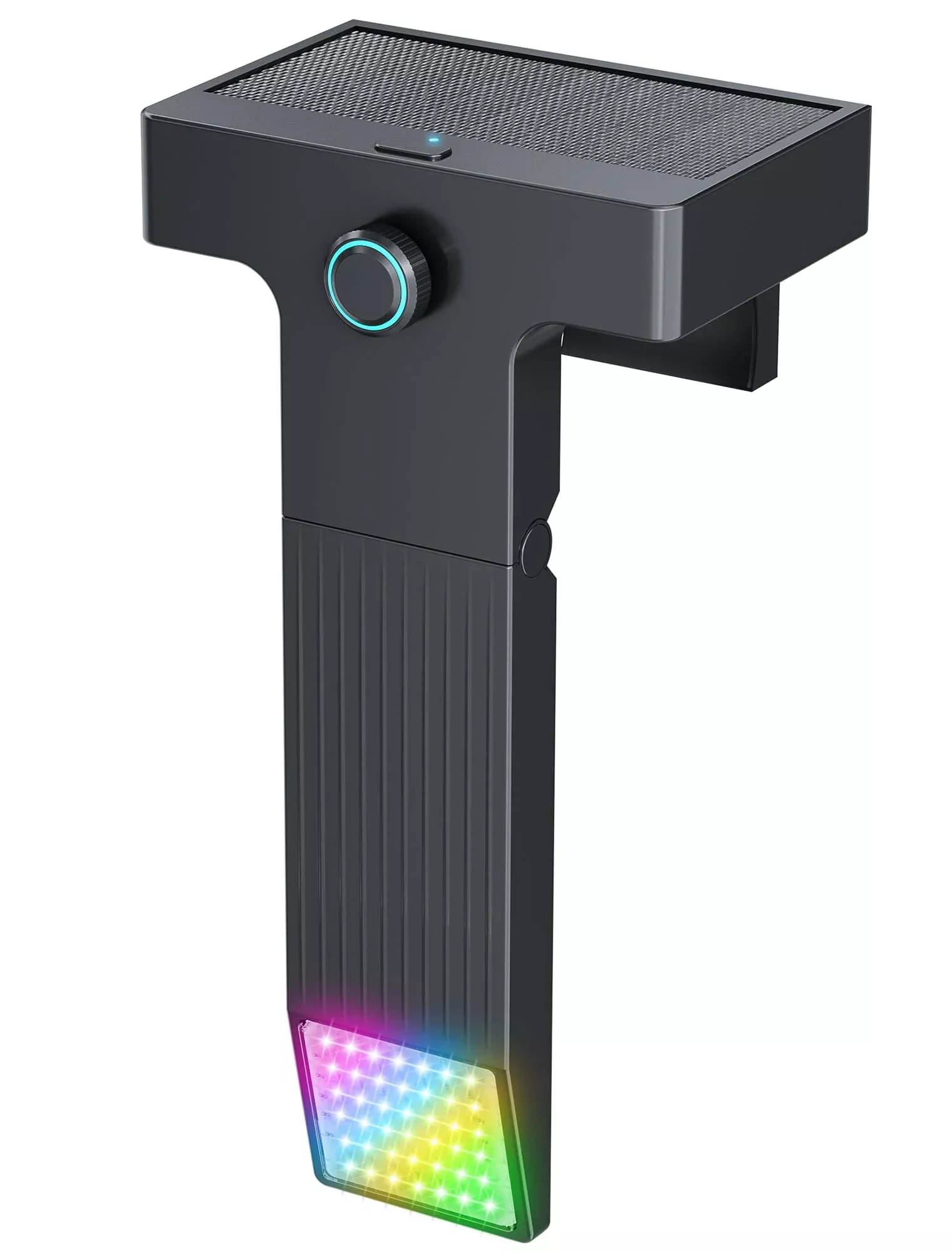 Kompoll Solar Pool Lights for Above Ground Pools(Premium Frame Only), 10-Color 4-Mode LED Poolside Light with Light Sensor, Submersible Underwater Pool Lighting, Remote Control & Timer Off, 1 Pack