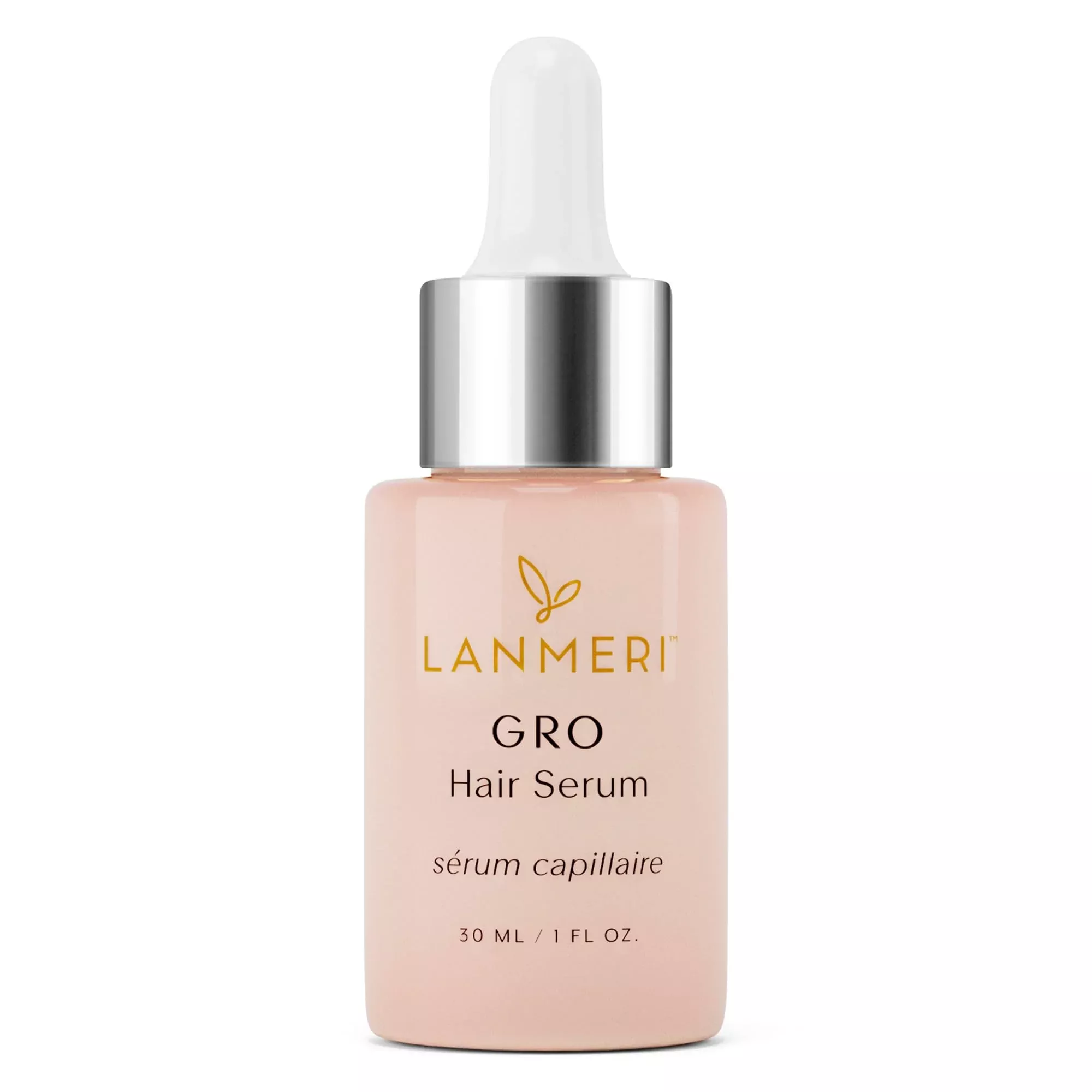 Lanmeri Vegan Hair Growth Serum - Natural Hair Regrowth and Hair Loss Treatments for Women & Men - Scalp Serum for Thinning Hair - Fuller, Thicker and Healthier Hair in 90 Days, All Hair Types