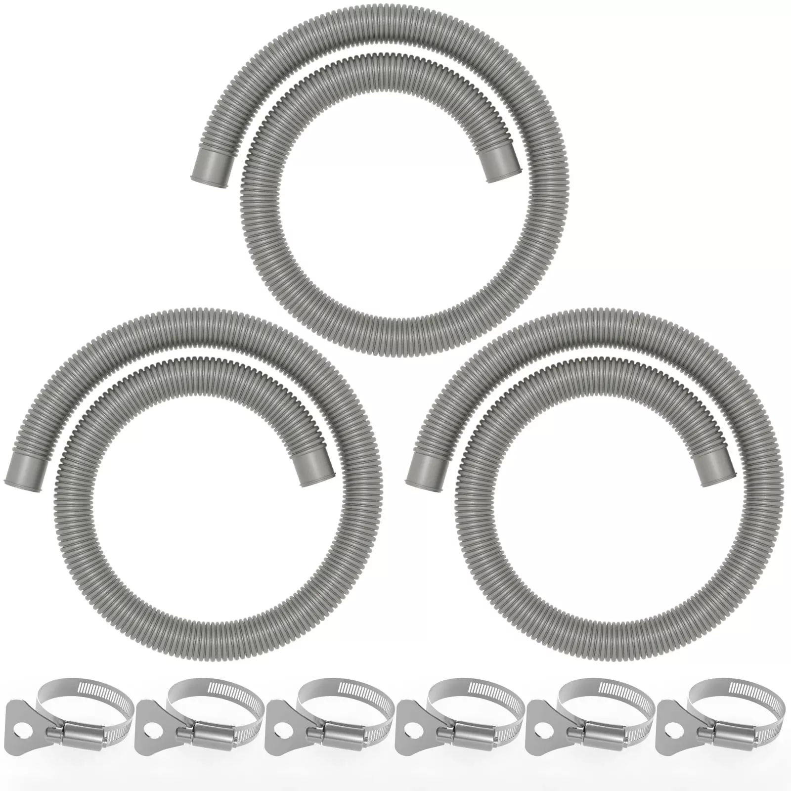 Poolvio Pool Hoses for Above Ground Pools 1.25