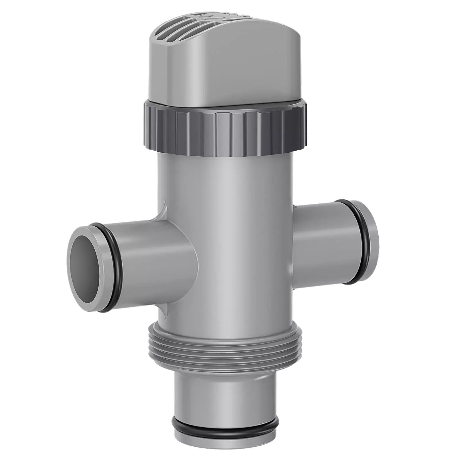 SHAPON Dual Split Hose Plunger Valve Compatible with Intex Pool Parts and Accessories Replacement for Above Ground Swimming Pool and Pool Filter Pump (1 Pack)