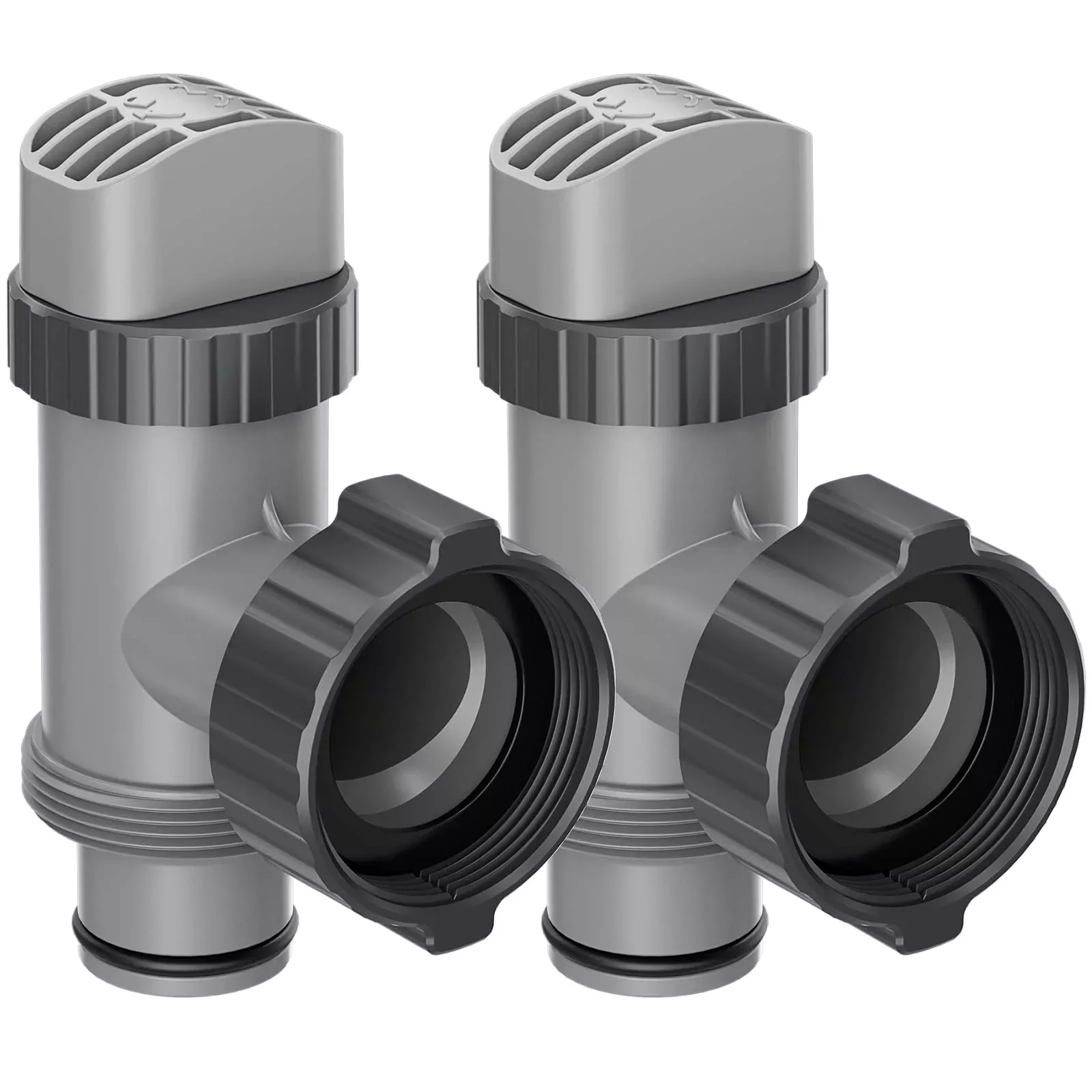 SHAPON Plunger Valve Compatible with Intex Pool Parts and Accessories, On /Off Plunger Valve Replacement for Above Ground Swimming Pool and Pool Filter Pump (1 Pack)