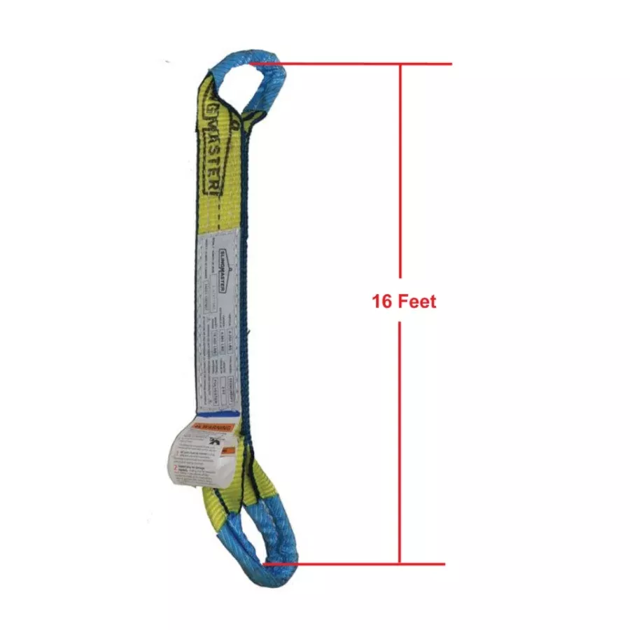 Slingmaster Web Slings - 4 in X 16 ft 1-Ply Type-4