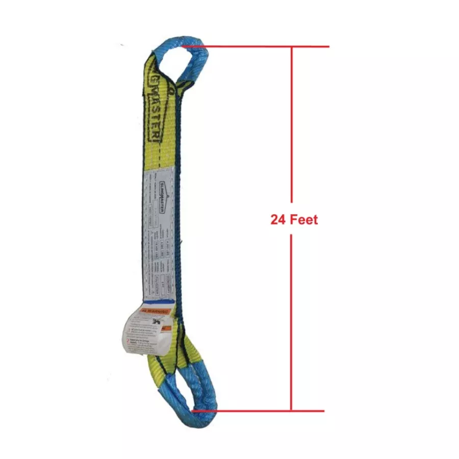 Slingmaster Web Slings - 4 in X 24 ft 1-Ply Type-4