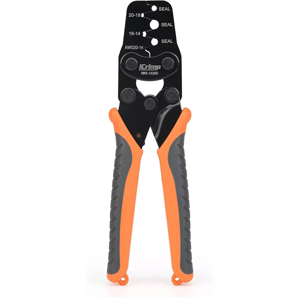 Weather-Pack/Metri-Pack Crimping Tool, AWG20-14 Wire Crimper for Delphi Packard Sealed & Unsealed Terminals