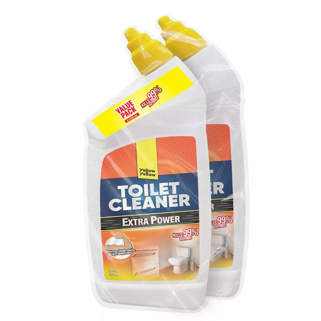 Yellowyellow TOILET CLEANER EXTRA POWER 2 X 500ML PROMO PACK