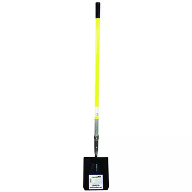 Zac Tools Square Point Shovel - 50" Fiberglass Handle