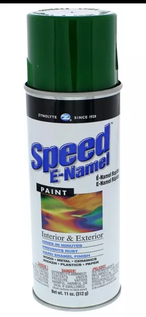 Zynolyte Speed E-Namel 12oz Spray Paint - GREEN